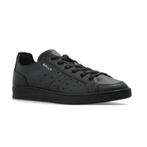 Tennis Sneaker in Black Leather